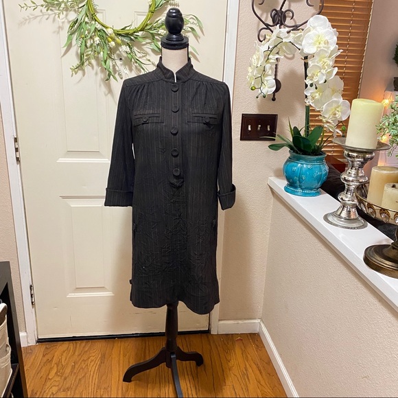 MAGASCHONI Collection Blazer Style Chic Midi Dress - Picture 7 of 13